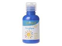 Peinture acrylique brillante - 150 ml - bleu foncé