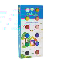 12 pots (2x6) gouache - 25ml