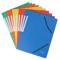 Pochette cartonnée épaisse colorée - paquet de 25 chemises épaisses