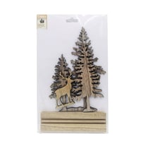 Kit scène de Noël à monter en bois - Créalia