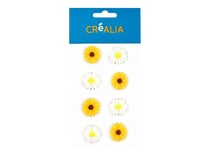 8 accessoires en résine - Paquerettes - Créalia