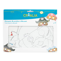 Mallette de dessin et coloriage 66 pièces - Créalia - Plastique