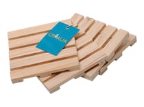 Lot de 4 dessous de verre « mini-palette » Créalia