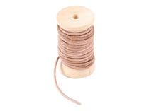 Cordon cuir 2 mm x 3 m Créalia - Camel