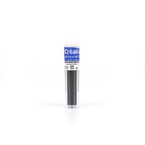Perles Toho 11/0 - Tube de 3 g - Color 49F Opaque Matte noir - Créalia