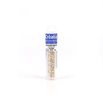 Perles Toho 11/0 - Tube de 3 g - Color PF558 PF Galvanized doré - Créalia