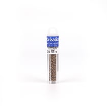 Perles Toho 11/0 - Tube de 3 g - Color 221F Bronze Matte bronze - Créalia