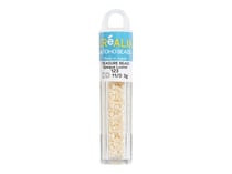 Perles Toho 11/0 - Tube de 3 g - Color 123 Opaque Luster crème - Créalia
