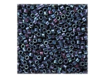 Perles Miyuki Delicas 11/0 - Tube de 7 g - Color DB-325 métallic mat rainbow - Créalia