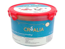 Seau et accessoires de pâtes à modeler  Créalia - 16 pièces
