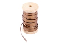 Lacet Spaghetti simili cuir 5 mm x 2 m Créalia - Bronze
