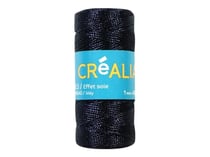Fil torsadé 0,5 mm x 60 m Créalia - Bleu marine