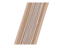 Chaîne à maille gourmette 2,6 mm x 1,5 m Créalia - Argenté