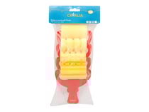 Set de 4 rouleaux mousse multi-formes Créalia