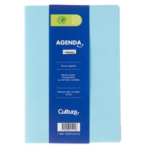 Agenda scolaire semainier 2024/2025 Cultura – 10 x 15 cm - Modèles assortis - Vendu à l'unité