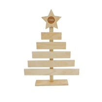 Sapin pancartes en bois Créalia 48 x 36 x 4 cm