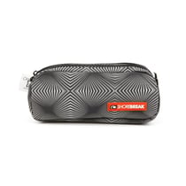 Trousse rectangulaire 2 compartiments Cultura - Noir - Hypnotic Black