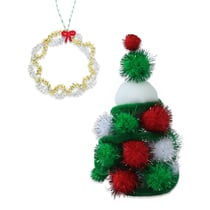 Pochette de 200 accessoires de customisation Noël - Créalia