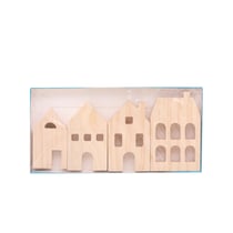 Mes maisons de village en bois à décorer - Créalia