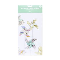 Mes moulins à vent en papier - Créalia