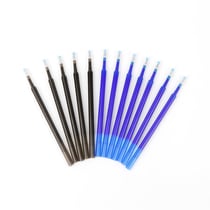 Lot de 12 recharges encre thermosensible - Bleu et noir - Cultura