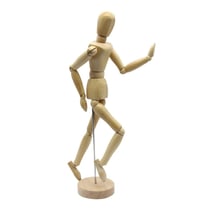 Mannequin - modèle femme en bois - 30cm - Monali