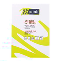 Bloc Dessin 30 feuilles A4 - Monali