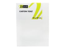 Carton Toilé 18 x 24 cm - Monali