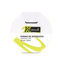Ruban de masquage - 50m x 30mm - Monali