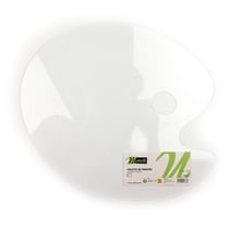 Palette transparente ovale - 31 x 25,5 cm - Monali
