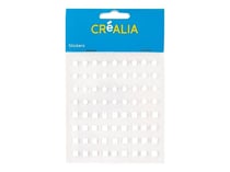 72 clous adhésifs - blanc - Créalia