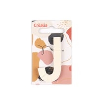 Lettre J majuscule - bois - 5 cm - Créalia