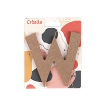 Lettre W majuscule - medium - 8 cm - Créalia