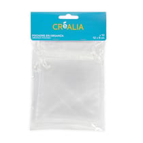 Lot de 12 pochons en organza - Créalia