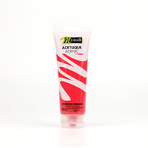 Tube de 120 ml de peinture acrylique Monali - Magenta Primaire