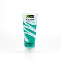 Tube de 120 ml de peinture acrylique Monali - Vert Emeraude
