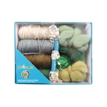 Assortiment de fils verts – Variations Végétales - Créalia
