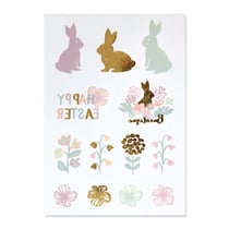 Planche de tatoos pour œufs Esprit Bucolique - Créalia 