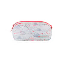 Trousse rectangulaire 2 compartiments Cultura - Clouds Doodling