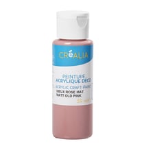 Flacon de peinture acrylique Créalia - 59 ml - Vieux rose mat