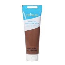 Peinture acrylique Créalia - 120 ml - Chocolat mat