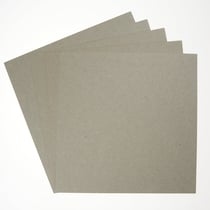 Lot de 5 feuilles kraft – 30 x 30 cm – Naturel bleu - Créalia