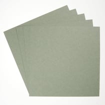 Lot de 5 feuilles kraft – 30 x 30 cm – Vert aqua - Créalia