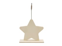 Porte photo étoile en bois - Créalia