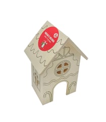 Maison de Noël 3D en bois - Créalia