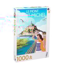 Puzzle 1000 Pièces - Mont Saint Michel par Caroline Lhote