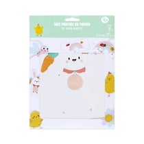 Set de pantins en papier Pâques - Créalia