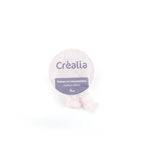 Ruban mousseline de soie - Rose poudre et or - 4 m - Créalia