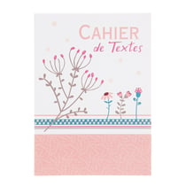 Cahier de texte école Gatsby Glitter Pink