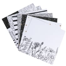 Florence-Papier Aquarelle A5 Lisse - 300g Blanc - 15 feuilles-Papier scrap  uni